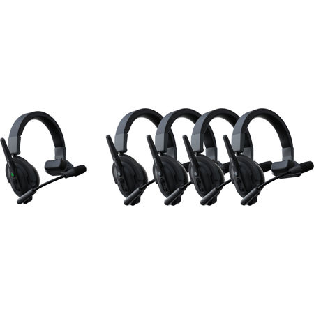 Accsoon CoMo Full-Duplex Wireless Intercom System with 5x Single-Ear Headsets