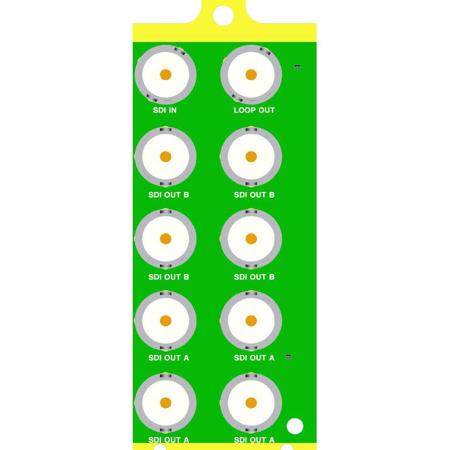 Apantac Rear Module for openGear SDI Distribution Amplifier Card, 8 SDI Outputs