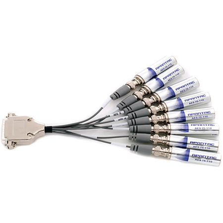 Apantac 10" AES Balanced Output Breakout Cable for DA-SDI-DE De-Embedder