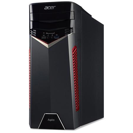 Acer Chassis GX-785-UR16 Gaming Tower, i5-7400, 8GB RAM, 1TB HDD, RX-480, W10H