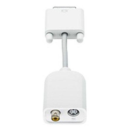 Apple DVI to Video Adapter, Connects to S-Video Ports