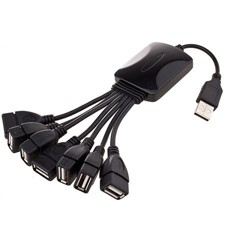 GGI International Titan HB-703 7-Port AC Powered USB 2.0 Hub