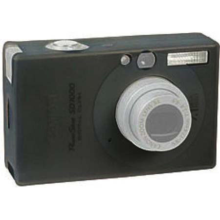GGI International Blk Silicone Case f/Canon SD1000 ELPH