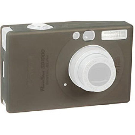 GGI International Gray Silicone Case, PowerShot SD1000