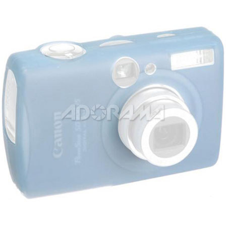 GGI International Light Blue Silicone Canon Camera Case