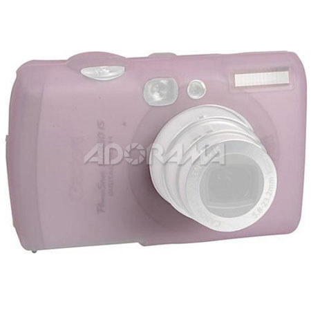 GGI International Pink Silicone Case, PowerShot SD1100