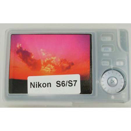 GGI International Clear Silicone Case, Coolpix S6/S7