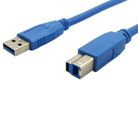 GGI International USB2AB3 6ft USB 3.0 A Male to B Male Cable (Gold Plated)