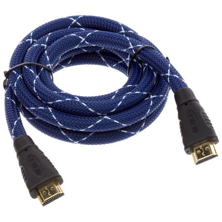 GGI International Blue HDMI A Type to HDMI Male Cable