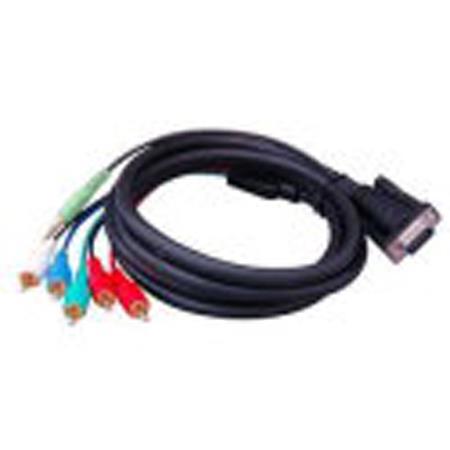 Apantac HDTV-C-M 70" HD15 to YPbPr Monitor Cable for MT Hood Receivers