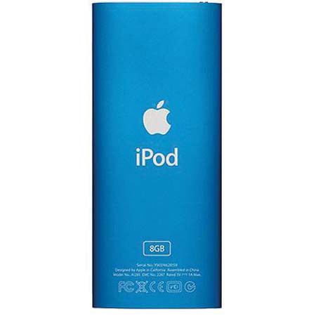 Apple MB732LL/A iPod Nano 4th Gen 8GB Dig Player, Blue