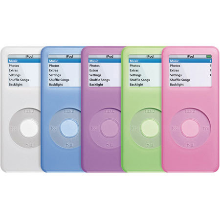 Apple iPod nano Tubes, Set of Five Different Colors.