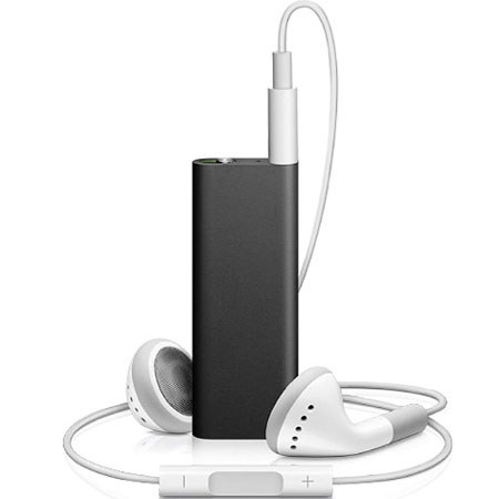 Apple iPod Shuffle 4th Gen 4 GB with VoiceOver, Black
