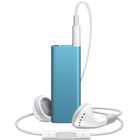 Apple iPod Shuffle 4th Gen 4GB Digital Player, Blue