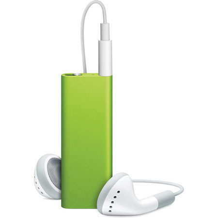 Apple iPod Shuffle 4th Gen 4 GB with VoiceOver, Green