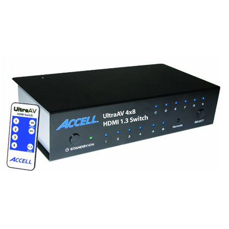 Accell UltraAV 4x8 HDMI 1.3 Switch