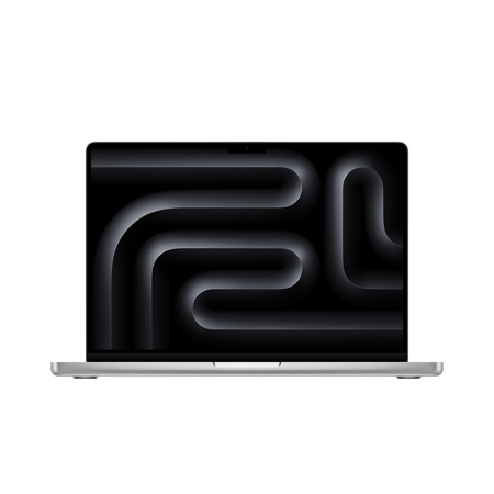 Apple MacBook Pro 14.2" with M3 Chip (Late 2023) 8-Core / 10-Core 16GB 512GB SSD Silver 70W Adapter