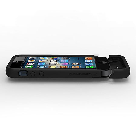 Marware SportShell Convertible Case for iPhone 5, Black