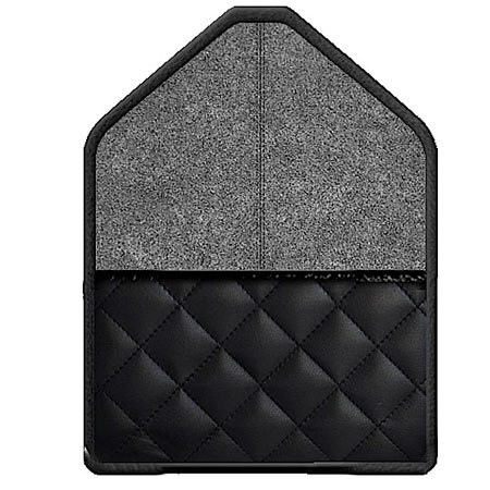 Marware Zoey Leather Wallet Case for iPhone 5, Onyx