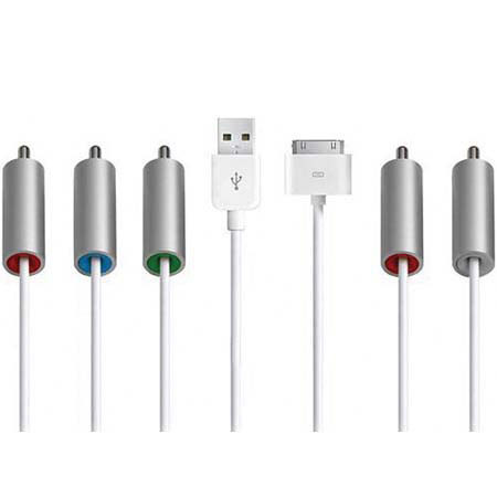 Apple MB128LL/B Component AV Cable