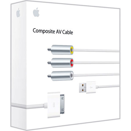 Apple Composite AV Cable for All iPhones and iPad