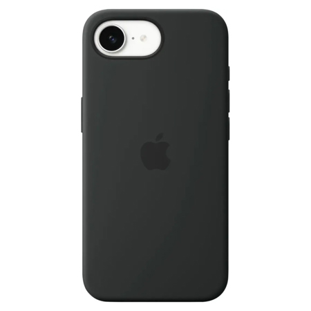 Apple Silicone Case for iPhone 16e Black
