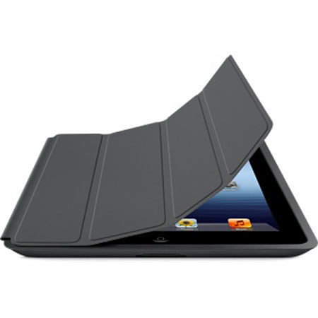 Apple iPad Smart Case - Polyurethane - Dark Gray - for iPad 2, iPad 3 & iPad 4