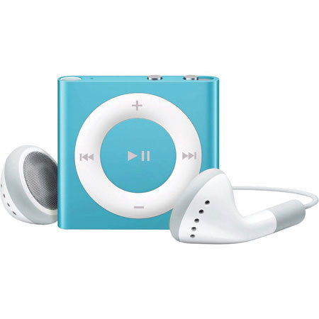 Apple iPod Shuffle, 2GB, Blue, USA Warranty
