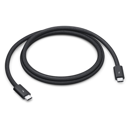 Apple 3.3' Thunderbolt 5 USB-C Pro Cable, Black