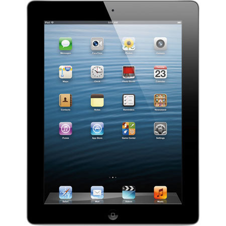 Apple iPad with Retina display Wi-Fi + Cellular for Verizon 128GB, Black