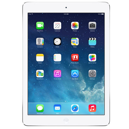 Apple iPad Air 64GB with Wi-Fi + Cellular for AT&T, Silver