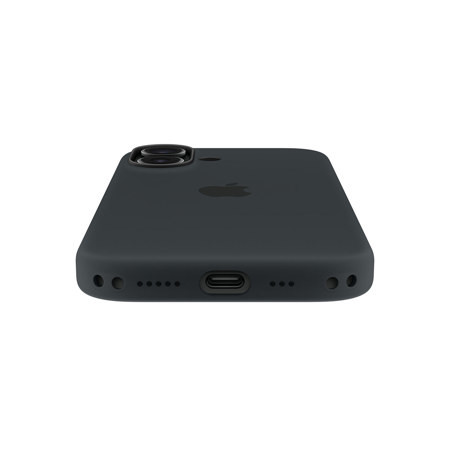 Apple Silicone Case with MagSafe for iPhone 17, Black MGF14ZM/A