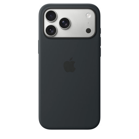 Apple Silicone Case with MagSafe for iPhone 17 Pro Max, Black