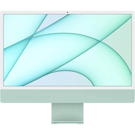 Apple iMac 24", M1 Chip w/8-Core CPU & 8-Core GPU, 8GB, 256GB, Green, Mid 2021