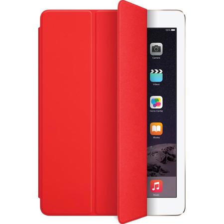 Apple iPad Air Polyurethane Smart Cover with Stand, Red
