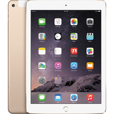 Apple 9.7" iPad Air 2 128GB Wi-Fi + Cellular, Gold