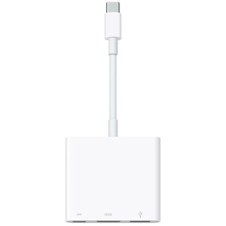 Apple USB-C Digital AV Multiport Adapter, White