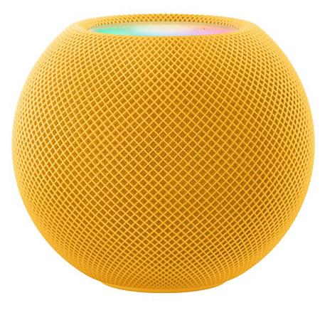Yellow Apple HomePod mini, Adorama MJ2E3LL/A -