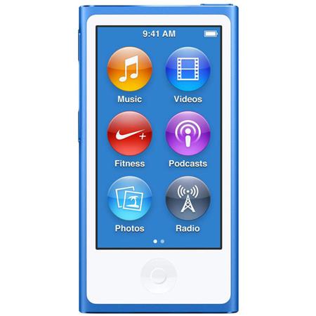 Apple 16GB iPod nano - Blue (7th Generation, 2015 Model)