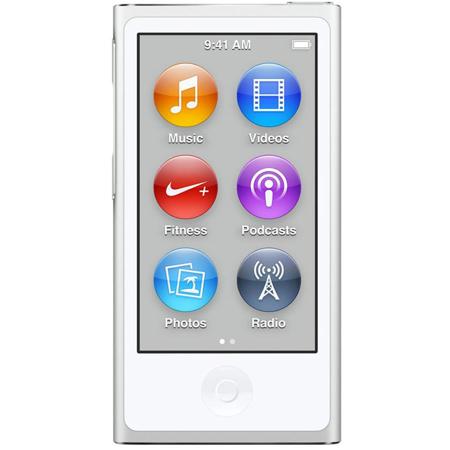 Apple 16GB iPod nano - Silver (7th Generation, 2015 Model)