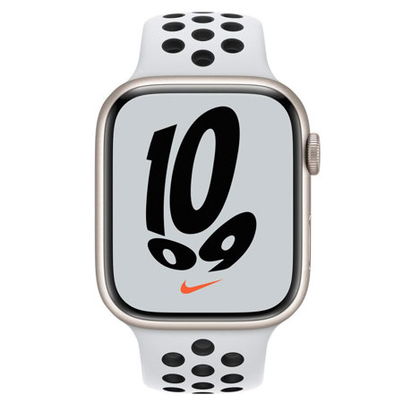 Apple Watch Nike SE GPS, 40mm Silver AL Case, Pure Platinum/Black Sport Band,Reg