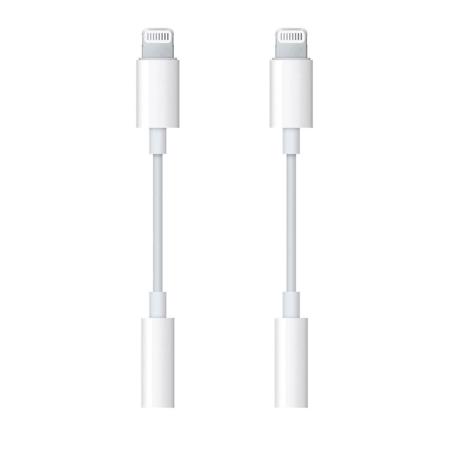 Apple MMX62AM/A Lightning to 3.5mm Headphone Jack Adapter