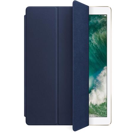 Apple Leather Smart Cover for 12.9" iPad Pro, Midnight Blue