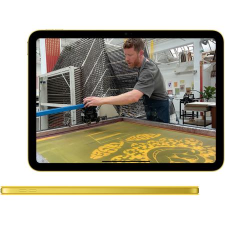 Apple iPad 10.9" 10th Gen Wi-Fi + Cellular, 64GB, Yellow, Late 2022