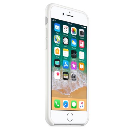 Apple Silicone Case for iPhone 8 / 7 - White