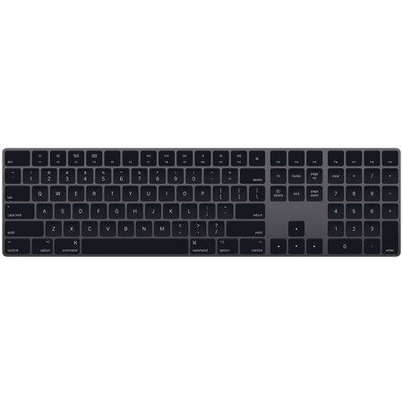 Apple Magic Wireless Keyboard with Numeric Keypad, Space Gray