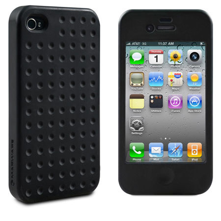 Marware SportGrip Core Cover for iPhone 4, Black