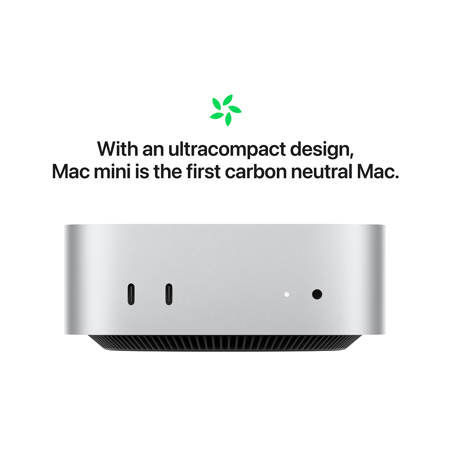 Apple Mac mini Desktop Computer, M4 Chip w/10-Core CPU & 10