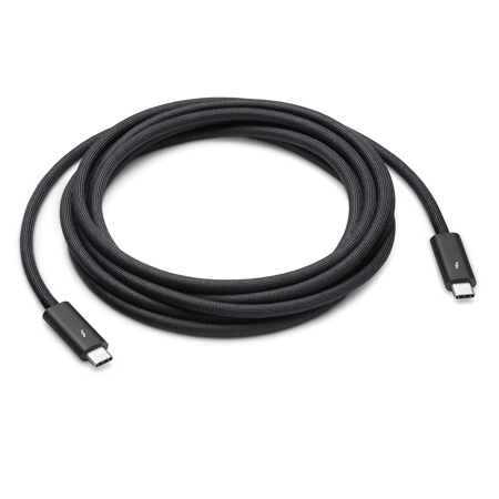 Apple 3.2' Thunderbolt 4 USB-C Pro Cable, Black