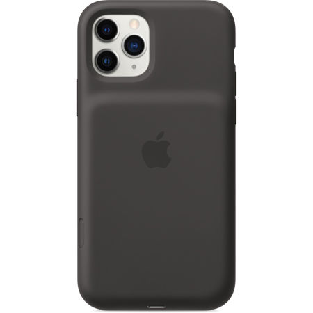 Apple Smart Battery Case with Qi Wireless Charging for iPhone 11 Pro, Black